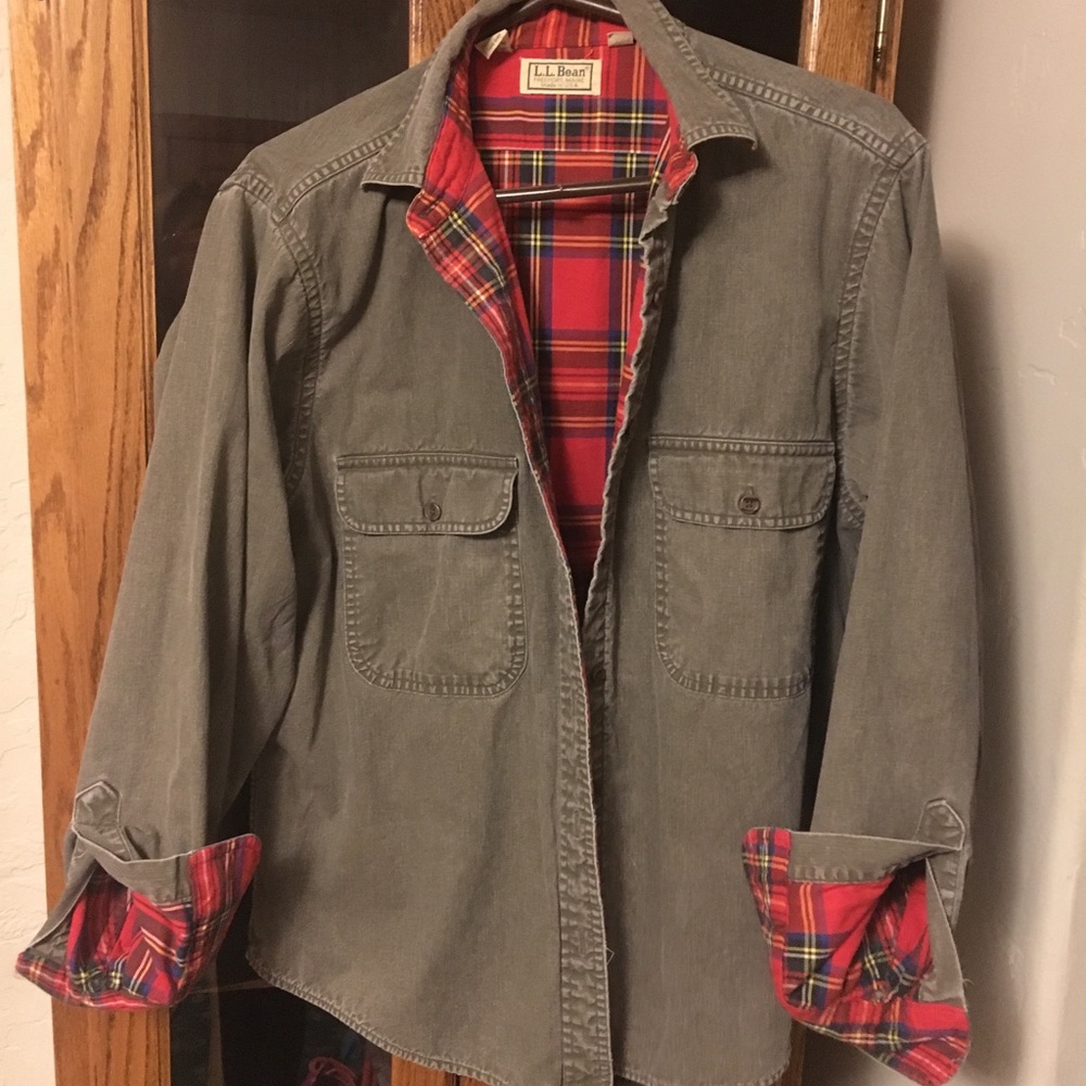 LL Bean barn coat.🐄 🦆 👩‍🌾